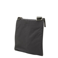 プラダスポーツ 斜め掛け ショルダーバッグ グレー ナイロン レディース PRADA SPORTS 【中古】