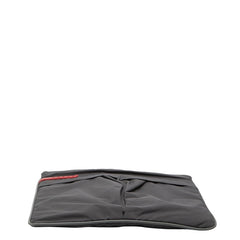 プラダスポーツ 斜め掛け ショルダーバッグ グレー ナイロン レディース PRADA SPORTS 【中古】