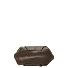コーチ 斜め掛け ショルダーバッグ F15064 ブラウン レザー レディース COACH 【中古】