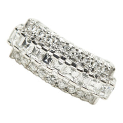 Pt900 プラチナ ダイヤ0.66ct ダイヤ0.20ct リング 指輪 レディース 13号 【中古】