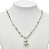 ティファニー ハードウェア スモール ラップ ネックレス ロング 2連 SV925 シルバー レディース TIFFANY&Co. 【中古】