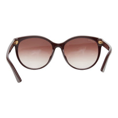 グッチ GGロゴ グラデーション アジアンフィット UVカット サングラス GG0636SK ブラウン プラスチック レディース GUCCI 【中古】