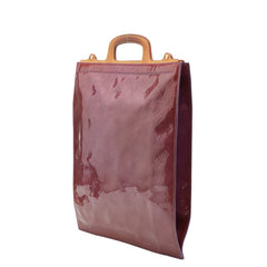 ルイ ヴィトン モノグラム ヴェルニ スタントニー トートバッグ M91079 パープル パテントレザー レザー レディース LOUIS VUITTON 【中古】