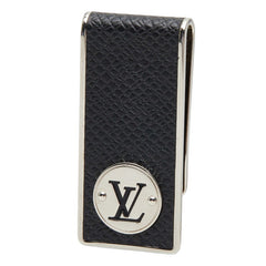 ルイ ヴィトン タイガ パンス ア ビエ ネオ LV クラブ マネークリップ ビルクリップ 札ばさみ M00271 シルバー ブラック レザー メタル レディース LOUIS VUITTON 【中古】