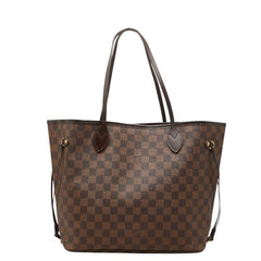 ルイ ヴィトン ダミエ ネヴァーフルMM ショルダーバッグ トートバッグ N51105 ブラウン PVC レザー レディース LOUIS VUITTON 【中古】