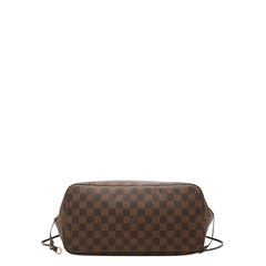 ルイ ヴィトン ダミエ ネヴァーフルMM ショルダーバッグ トートバッグ N51105 ブラウン PVC レザー レディース LOUIS VUITTON 【中古】
