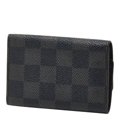ルイ ヴィトン ダミエ グラフィット ミュルティクレ6 キーケース N62662 ブラック PVC レザー メンズ LOUIS VUITTON 【中古】
