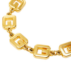 ジバンシー Gロゴ ブレスレット ゴールド メッキ レディース Givenchy 【中古】