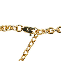 ジバンシー ロゴ ネックレス ゴールド メッキ レディース Givenchy 【中古】