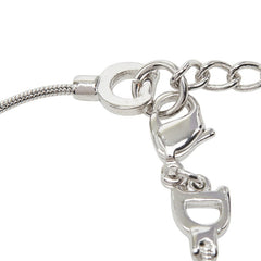 ディオール キャットモチーフ チェーン ブレスレット シルバー メタル レディース Dior 【中古】