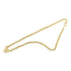 ジバンシー チェーン ペンダント ネックレス ゴールド メッキ ラインストーン レディース Givenchy 【中古】