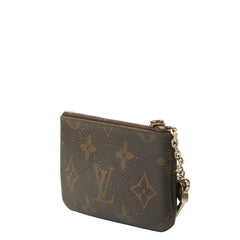 ルイ ヴィトン モノグラム ポシェット クレ コインケース 小銭入れ M62650 ブラウン PVC レザー レディース LOUIS VUITTON 【中古】