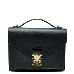 ルイ ヴィトン エピ モンソー ハンドバッグ M52122 ノワール ブラック レザー レディース LOUIS VUITTON 【中古】