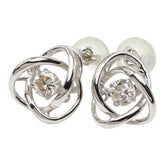 Pt900 プラチナ ダイヤ0.30ct ピアス レディース 【中古】
