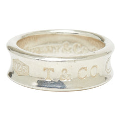 ティファニー 1837 ナロー リング 指輪 SV925 シルバー レディース TIFFANY&Co. 【中古】