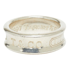 ティファニー 1837 ナロー リング 指輪 SV925 シルバー レディース TIFFANY&Co. 【中古】