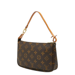 ルイ ヴィトン モノグラム ポシェット アクセソワール ハンドバッグ M51980 ブラウン PVC レザー レディース LOUIS VUITTON 【中古】