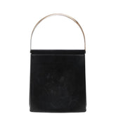 カルティエ トリニティ ハンドバッグ ショルダーバッグ ブラック レザー レディース CARTIER 【中古】