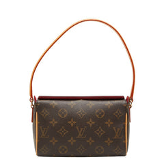 ルイ ヴィトン モノグラム レシタル ハンドバッグ M51900 ブラウン PVC レザー レディース LOUIS VUITTON 【中古】