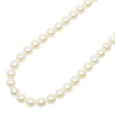 タサキ アコヤパール 真珠 ネックレス シルバー レディース TASAKI 【中古】