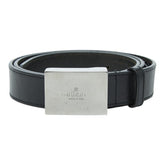 グッチ ロゴ バックルベルト サイズ 90/36 114966 ブラック レザー メンズ GUCCI 【中古】