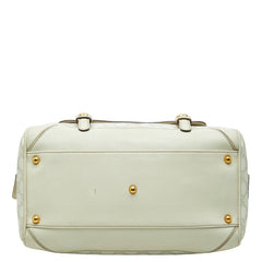 グッチ グッチシマ バンブー ハンドバッグ 159400 ホワイト レザー レディース GUCCI 【中古】