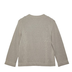 シャネル ココマークボタン カーディガン サイズ38 P12357V00552 グレー コットン レディース CHANEL 【中古】