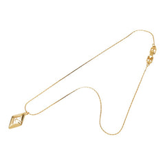 ジバンシー Gロゴ チェーン ペンダント ネックレス ゴールド メッキ レディース Givenchy 【中古】