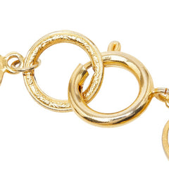 シャネル ココマーク コイン ブレスレット ゴールド メッキ レディース CHANEL 【中古】