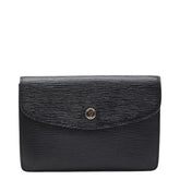 ルイ ヴィトン エピ ショルダーバッグ ブラック レザー レディース LOUIS VUITTON 【中古】