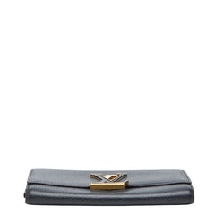 ルイ ヴィトン ポルトフォイユ カプシーヌ 二つ折り財布 長財布 M61248 ブラック トリヨンレザー レディース LOUIS VUITTON 【中古】