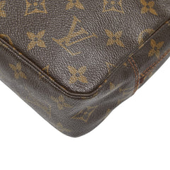 ルイ ヴィトン モノグラム トゥルース トワレット 23 ポーチ M47524 ブラウン PVC レザー レディース LOUIS VUITTON 【中古】