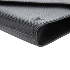 ルイ ヴィトン エピ アールデコ クラッチバッグ セカンドバッグ M52632 ノワール ブラック レザー メンズ LOUIS VUITTON 【中古】