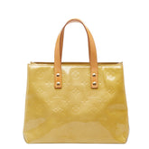 ルイ ヴィトン モノグラム ヴェルニ リードPM ハンドバッグ M91144 ベージュ パテントレザー レディース LOUIS VUITTON 【中古】