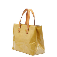 ルイ ヴィトン モノグラム ヴェルニ リードPM ハンドバッグ M91144 ベージュ パテントレザー レディース LOUIS VUITTON 【中古】