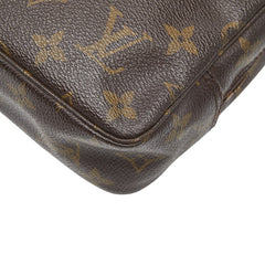 ルイ ヴィトン モノグラム トゥルース トワレット 23 ポーチ コスメポーチ M47524 ブラウン PVC レザー レディース LOUIS VUITTON 【中古】