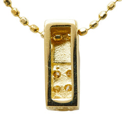 K18YG イエローゴールド ダイヤ0.06ct ペンダント ネックレス レディース 【中古】