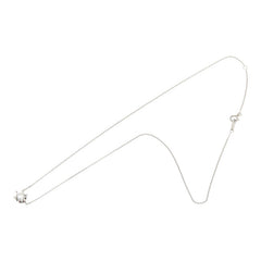 Pt900 プラチナ Pt850 プラチナ ダイヤ0.511ct プチネックレス ペンダント ネックレス レディース 【中古】