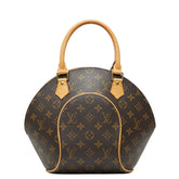 ルイ ヴィトン モノグラム エリプスPM ハンドバッグ M51127 ブラウン PVC レザー レディース LOUIS VUITTON 【中古】