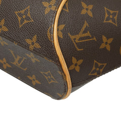 ルイ ヴィトン モノグラム エリプスPM ハンドバッグ M51127 ブラウン PVC レザー レディース LOUIS VUITTON 【中古】