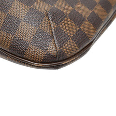 ルイ ヴィトン ダミエ ブルームズベリPM 斜め掛け ショルダーバッグ N42251 ブラウン PVC レザー レディース LOUIS VUITTON 【中古】