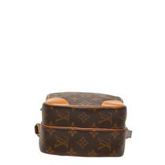 ルイ ヴィトン モノグラム アマゾン 斜め掛け ショルダーバッグ M45236 ブラウン PVC レザー レディース LOUIS VUITTON 【中古】