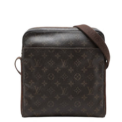 ルイ ヴィトン モノグラム トロター ボブール 斜め掛け ショルダーバッグ M97037 ブラウン PVC レザー レディース LOUIS VUITTON 【中古】