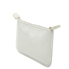 ルイ ヴィトン FONDATION LOUIS VUITTON フォンダシオン ルイヴィトン ポーチ 化粧 小物入れ ホワイト PVC コットン レディース LOUIS VUITTON 【中古】