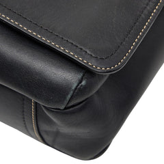コーチ ショルダーバッグ メッセンジャーバッグ 斜め掛け F05A02 ブラック レザー メンズ COACH 【中古】
