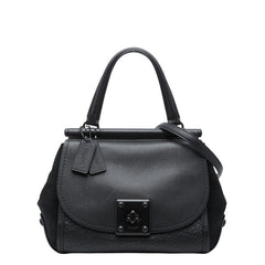 コーチ ドリフター ハンドバッグ ショルダーバッグ 2WAY 38388 ブラック レザー レディース COACH 【中古】
