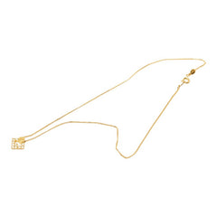 ジバンシー ネックレス ゴールド メッキ ラインストーン レディース Givenchy 【中古】