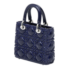 ディオール レディディオール ミラーチャーム チャーム ネイビー ブルー 紺 メタル レディース Dior 【中古】