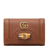 グッチ バンブーライン 6連 GG キーケース 658636 レザー ユニセックス GUCCI 【中古】