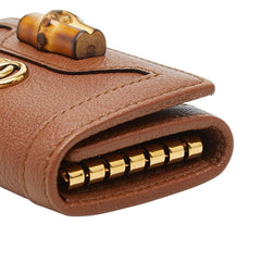 グッチ バンブーライン 6連 GG キーケース 658636 レザー ユニセックス GUCCI 【中古】